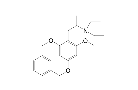 N,N-Diethyl-4-benzyloxy-2,6-dimethoxyamphetamine