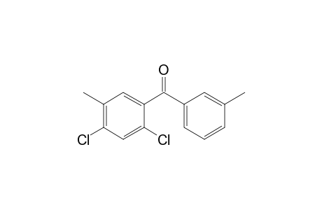 1-(m-Methylbenzoyl)-5-methyl-2,4-dichlorobenzene