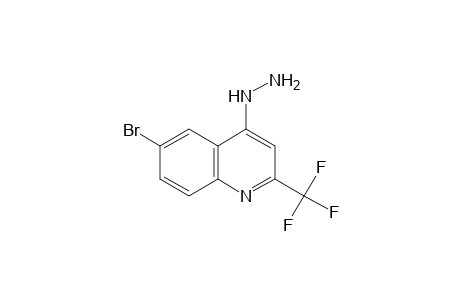 6-BROMO-4-HYDRAZINO-alpha,alpha,alpha-TRIFLUOROQUINALDINE