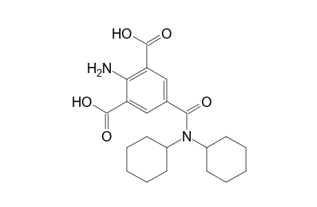 1,3-Benzenedicarboxylic acid, 2-amino-5-[(dicyclohexylamino)carbonyl]-