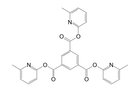 Benzene-1,3,5-tricarboxylic acid tris(6-methyl-2-pyridinyl) ester