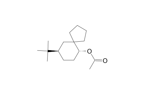 Spiro[4.5]decan-6-ol, 9-(1,1-dimethylethyl)-, acetate, trans-