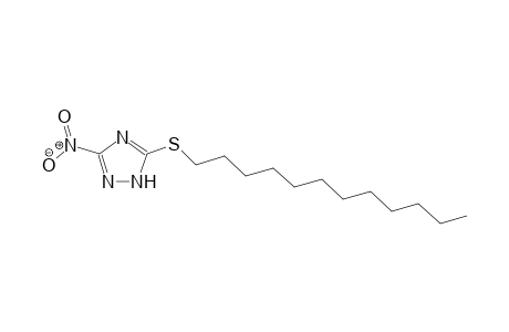 dodecyl 3-nitro-1H-1,2,4-triazol-5-yl sulfide