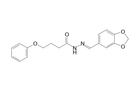 4-phenoxybutyric acid, piperonylidenehydrazide