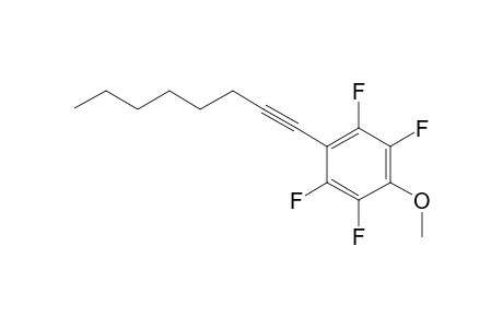 1-(4-Methoxy-2,3,5,6-tetrafluorophenyl)-1-octyne
