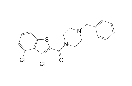 1-benzyl-4-[(3,4-dichloro-1-benzothien-2-yl)carbonyl]piperazine