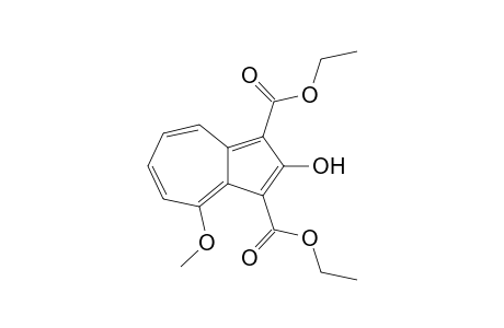Diethyl 2-hydroxy-4-methoxyazulene-1,3-dicarcarboxylate