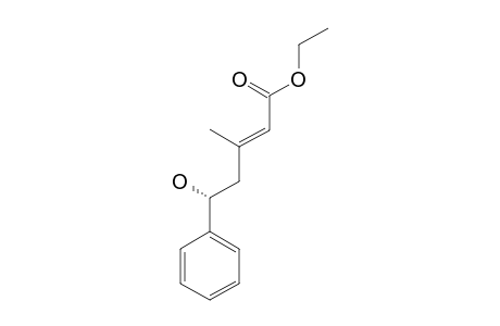 (2E,5R)-5-HYDROXY-3-METHYL-5-PHENYL-2-PENTENOIC-ACID-ETHYLESTER