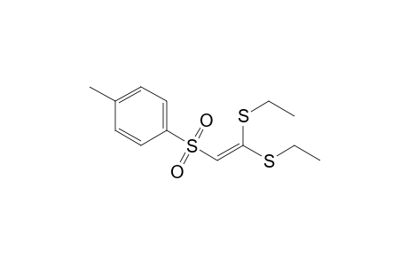 (E)-1,1-Di(ethylthio)-2-(p-toluenesulfonyl)ethene