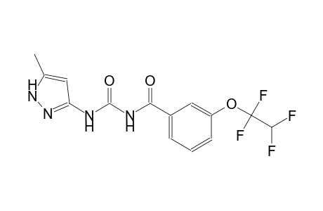 urea, N-(5-methyl-1H-pyrazol-3-yl)-N'-[3-(1,1,2,2-tetrafluoroethoxy)benzoyl]-