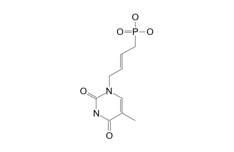 N-(1)-[(E)-4-DIHYDROXYPHOSPHONYLBUT-2-ENYL]-THYMINE
