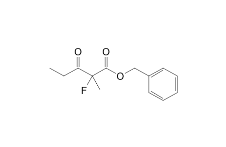 Benzyl 2-fluoro-2-methyl-3-oxopentanoate