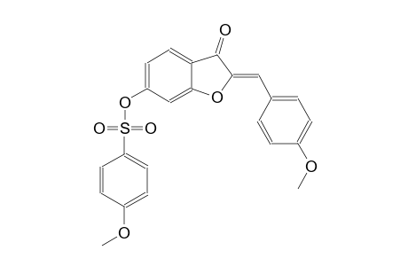 benzenesulfonic acid, 4-methoxy-, (2Z)-2,3-dihydro-2-[(4-methoxyphenyl)methylene]-3-oxobenzofuranyl ester
