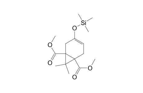 Dimethyl 7,7-dimethyl-3-trimethylsilyloxybicyclo[4.1.0]hept-3-ene-1,6-dicarboxylate