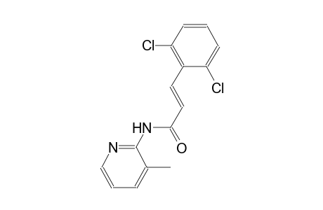 (2E)-3-(2,6-dichlorophenyl)-N-(3-methyl-2-pyridinyl)-2-propenamide
