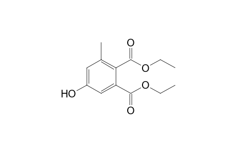 5-Hydroxy-3-methyl-benzene-1,2-dicarboxylic acid diethyl ester