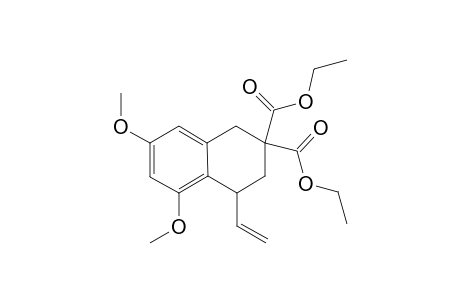 Diethyl 5,7-dimethoxy-4-vinyl-3,4-dihydronaphthalene-2,2(1H)-dicarboxylate
