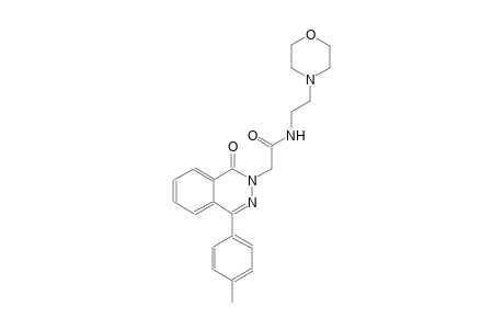 2-(4-(4-methylphenyl)-1-oxo-2(1H)-phthalazinyl)-N-[2-(4-morpholinyl)ethyl]acetamide