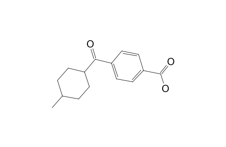 4-(4-Methylcyclohexanecarbonyl)benzoic acid