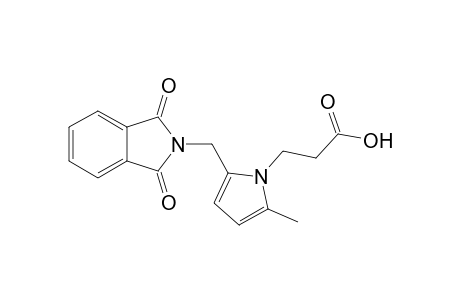 3-{2-[(1,3-Dioxo-1,3-dihydro-2H-isoindol-2-yl)methyl]-5-methyl-1H-pyrrol-1-yl}propanoic Acid