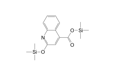2-Trimethylsilyloxy-4-quinolinecarboxylicacid trimethylsilyl ester