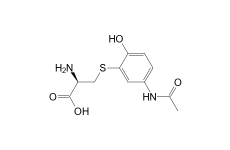 (2R)-3-(5-acetamido-2-hydroxy-phenyl)sulfanyl-2-amino-propanoic acid