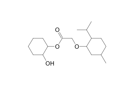 (1S,2S)-2-hydroxycyclohexyl [(2-isopropyl-5-methylcyclohexyl)oxy]acetate