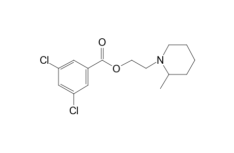 2-(2-Methyl-1-piperidinyl)ethyl 3,5-dichlorobenzoate