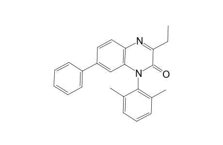 1-(2,6-Dimethylphenyl)-3-ethyl-7-phenylquinoxalin-2(1H)-one