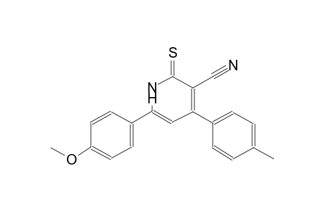 3-pyridinecarbonitrile, 1,2-dihydro-6-(4-methoxyphenyl)-4-(4-methylphenyl)-2-thioxo-