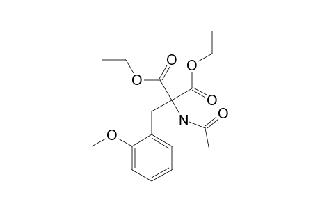 DIETHYL-1-ACETAMIDO-2-(2'-METHOXYPHENYL)-1,1-ETHANE-DICARBOXYLATE