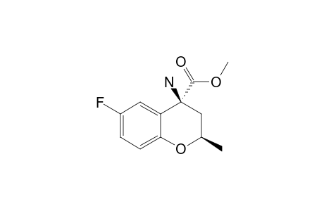 METHYL-(4R)-AMINO-6-FLUORO-(2R)-METHYLCHROMAN-4-CARBOXYLATE