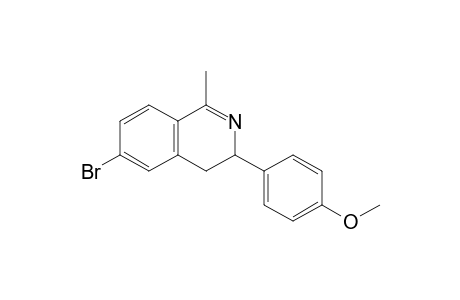 6-Bromo-3-(4-methoxyphenyl)-1-methyl-3,4-dihydroisoquinoline