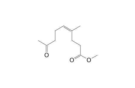 (Z)-4-methyl-8-oxo-4-nonenoic acid methyl ester