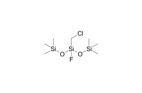 bis[(Trimethylsilyl)oxy]-fluoro(chloromethyl)silane