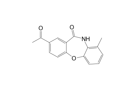 (2-acetyl-9-methyldibenzo[b,f][1,4]oxazepin-11(10H)-one)