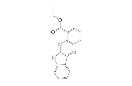 ETHYL-6H-INDOLO-[2,3-B]-QUINOXALINE-4-CARBOXYLATE