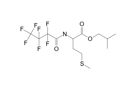 L-Methionine, N-heptafluorobutyryl-, isobutyl ester