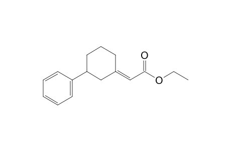 Ethyl (3-phenylcyclohexylidene)acetate