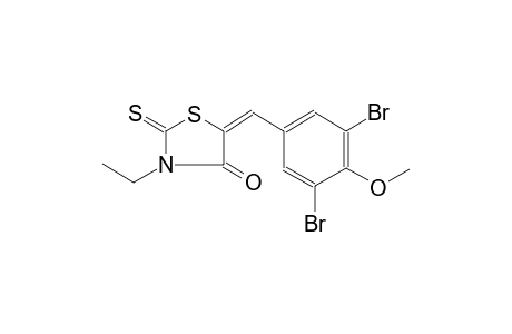 4-thiazolidinone, 5-[(3,5-dibromo-4-methoxyphenyl)methylene]-3-ethyl-2-thioxo-, (5E)-