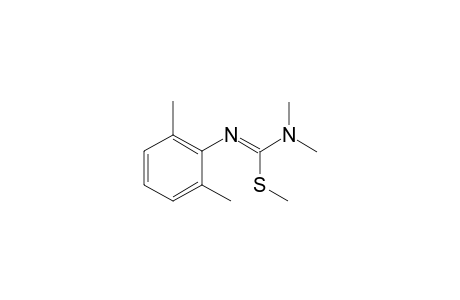 Isothiourea, 1,1,2-trimethyl-3(2,6-dimethylphenyl)-