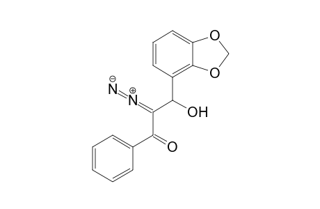 5-(2-Diazo-1-hydroxy-2-benzoylethyl)-3,4-methylenedioxybenzene