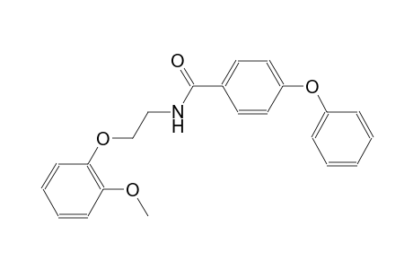 N-[2-(2-methoxyphenoxy)ethyl]-4-phenoxybenzamide