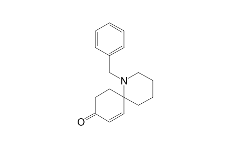 1-Azaspiro[5.5]undec-7-en-9-one, 1-(phenylmethyl)-