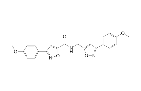 3-(4-Methoxyphenyl)-N-{[3-(4-methoxyphenyl)-1,2-oxazol-5-yl]methyl}-1,2-oxazole-5-carboxamide