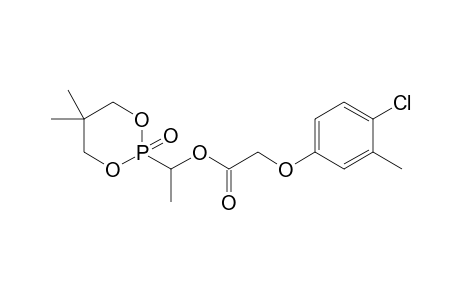 2-(3-methyl-4-chlorophenoxyacetoxy)(methyl)methyl-5,5-dimethyl-1,3,2-dioxaphospha-2-onephosphonic acid ester
