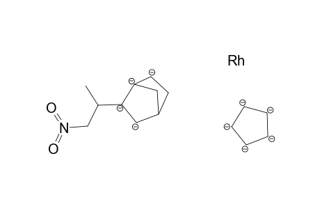 [Eta.4-2-(1-nitro-2-propyl)norbornadiene](.eta.5-cyclopentadienyl)rhodium