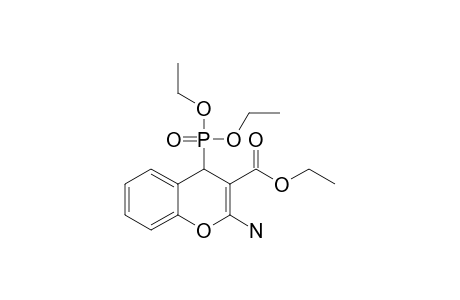 Ethyl 2-amino-4-(diethoxyphosphoryl)-4H-chromene-3-carboxylate