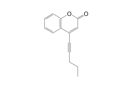 4-(Pent-1-yn-1-yl)-2H-chromen-2-one