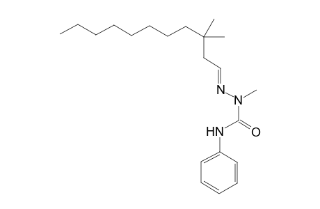 N-Phenyl-((E)-2-(3,3-dimethylundecylidene)-1-methylhydrazine)-1-carboxamide